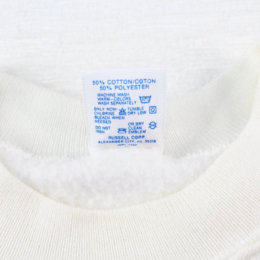 Vintage 1987 Large Womens Graphic Bobby Sox Bunny Poodle Skirt Sweatshirt - Picture 11 of 11